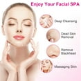 thumbnail image 5 of Portable Electric Facial Cleansing Brush  5 Brush Heads 360 Degree Deep Rotating Cleansing Rotating Brush Gentle Exfoliation Blackhead Removal Massage, 5 of 8