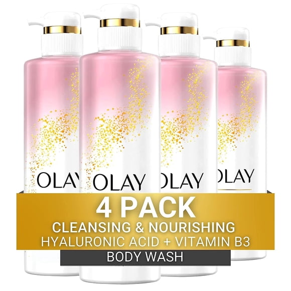 Gel de baño Olay Limpiador y Nutritivo con Ácido Hialurónico 600 ml