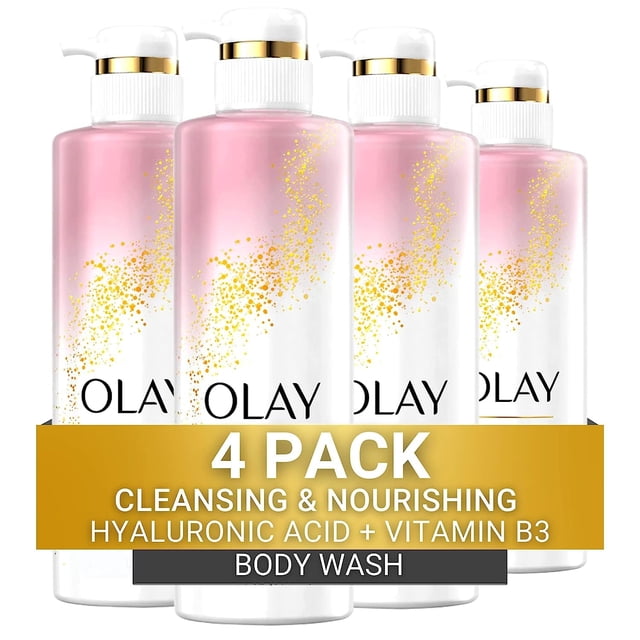 Gel de baño Olay Limpiador y Nutritivo con Ácido Hialurónico 600 ml