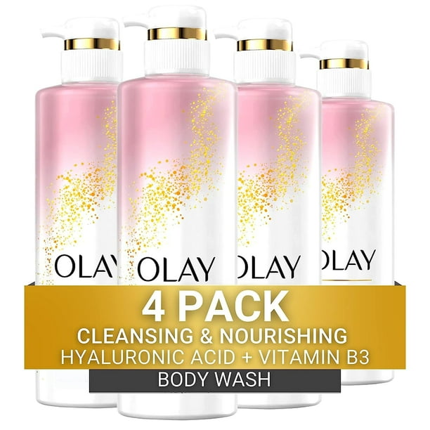 Gel de baño Olay Limpiador y Nutritivo con Ácido Hialurónico 600 ml