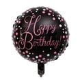 thumbnail image 2 of 18 Pulgadas Forma Hexagonal Feliz Cumpleaños Papel De Aluminio Globo Fiesta De Decoración Accesorios De Dibujos Animados Globos, 2 of 3