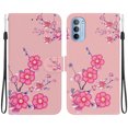 thumbnail image 2 of Compatible with Motorola Moto G41/ G31 Flower Painted PU Leather Wallet Case with Card Slots Cover, 2 of 5