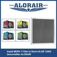 thumbnail image 2 of ALORAIR MERV-1 Filter for Commercial Dehumidifiers Storm SLGR 1250X (Pack of 3), 2 of 6
