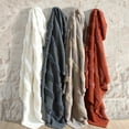 thumbnail image 5 of Modern Threads Farrah Beige Acrylic Adult Throw Blanket, 50" x 60", 5 of 5