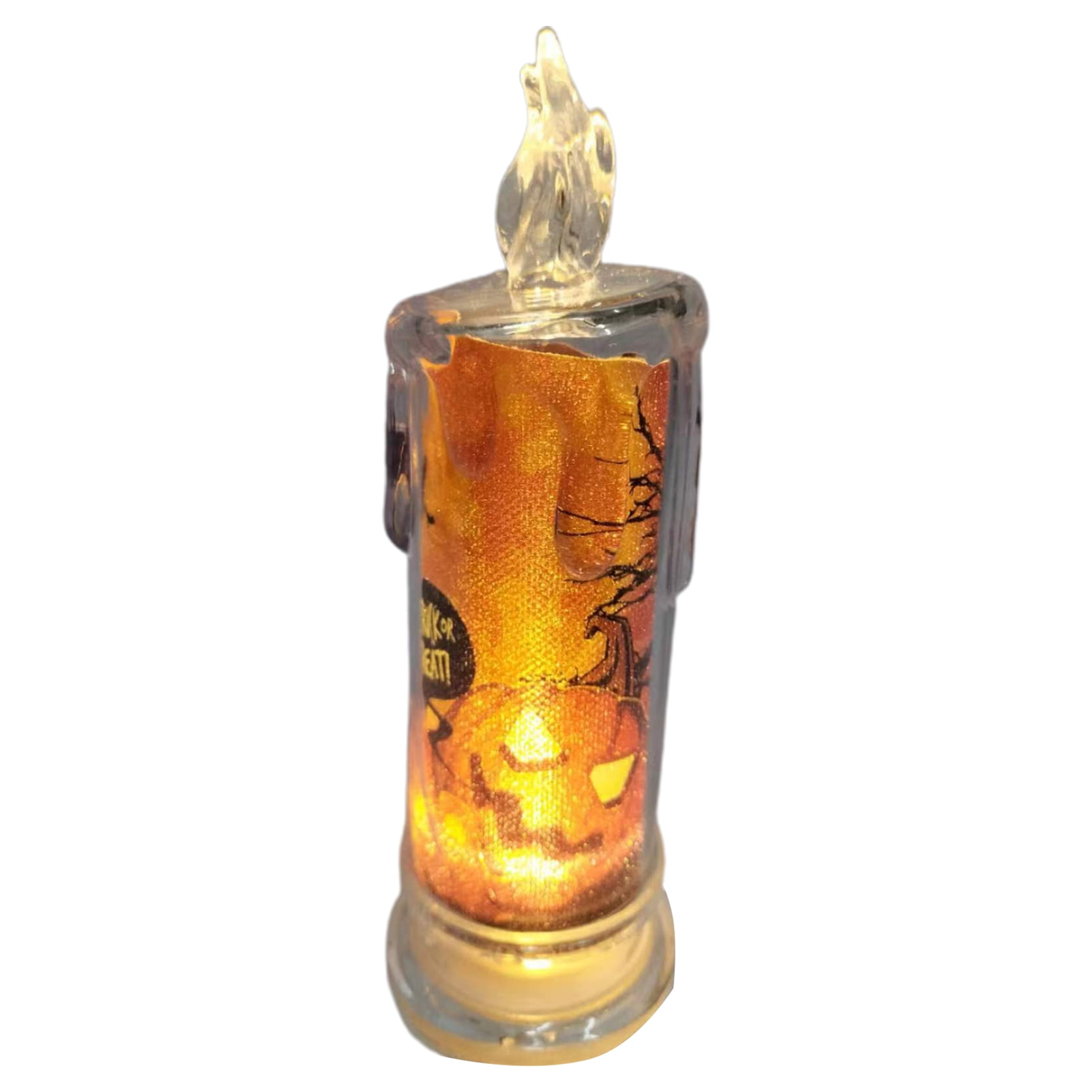 YMH Halloween Led Candle Light Batterypowered Candles Spooky Glow