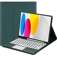 thumbnail image 1 of Funda con Teclado Táctil para iPad 11.ª Gen 11" (2025) / iPad 10.ª Gen 10.9" (2022) (Verde Oscuro), 1 of 7