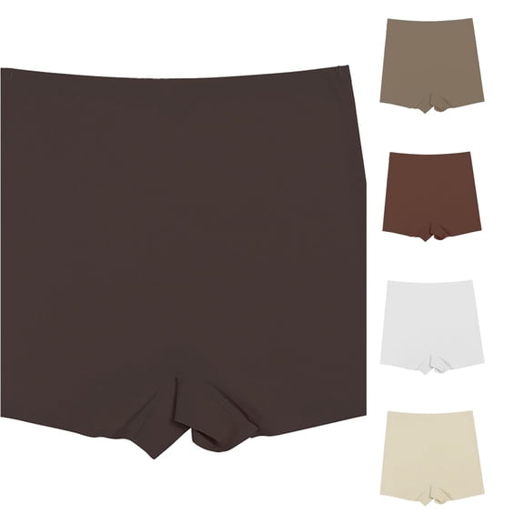 SIYUDAN Women's High Waist Cotton Ice Silk Leggings Non Marking Seamless XL