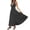 Black, variant on Tqcoqu Womens Deep V-Neck Polka Dot Print Halter Boho Long Maxi Dresses,Black Women's S-XXL