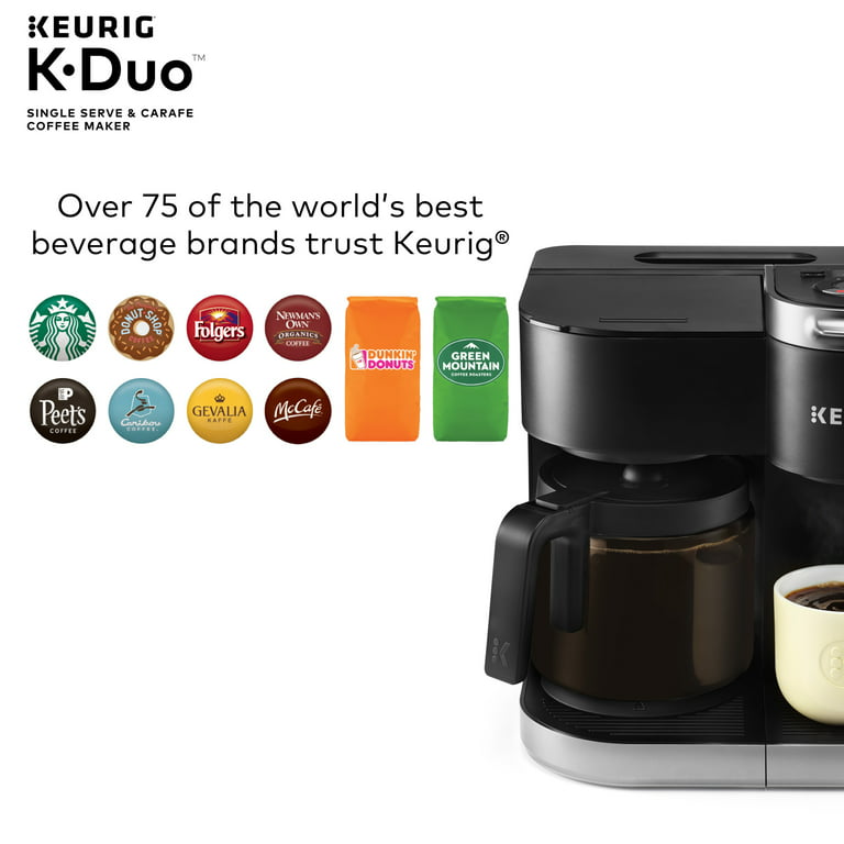 Keurig® K-Duo™ Single Serve & Carafe Coffee Maker - Black, 1 ct - Harris  Teeter
