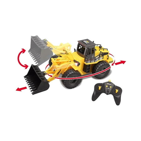 Top Race 6 Channel Full Functional Front Loader, RC Remote ...