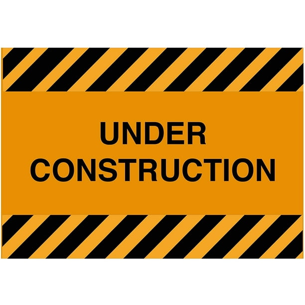 Vinyl Stickers Bundle Safety and Warning Signs Stickers Under