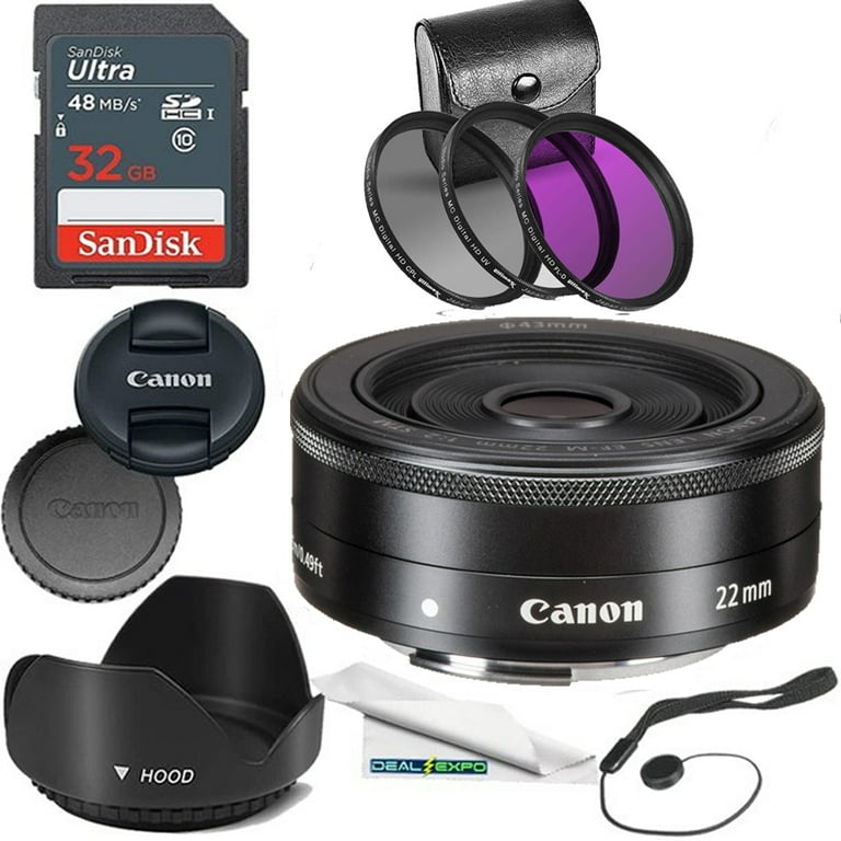 CANON EF-M 22mm f2 STM φ43mm Amazon.com : Canon EF-M 22mm f2 STM Compact System Fixed