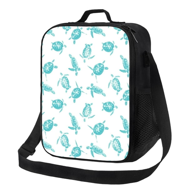 Fotbe Turtle Lonchera Bolsa de Almuerzo para Hombres y Mujeres, Lonchera de Gran Capacidad, Bolsa de Almuerzo Reutilizable, Bolsa Térmica Aislante