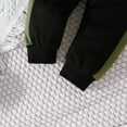 thumbnail image 7 of LAPAKIDS Toddler Boy Clothes Trendy Color Contrast Sweatshirt Outfits 18-24 Months, 7 of 7
