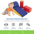 thumbnail image 6 of 5-Piece Set Kids Foam Blocks Indoor Toddler Baby Climbing & Crawling Toys for Child Development, Color Recognition , Motor Skills, 6 of 7