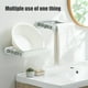 thumbnail image 4 of Colgador de Bolsas de Basura de Cocina Retráctil, Estante de Almacenamiento de Plástico Plegable, Organizador de Toallas para Lavabo Montado en la Pared sin Perforaciones, Verde o Blanco,, 4 of 6