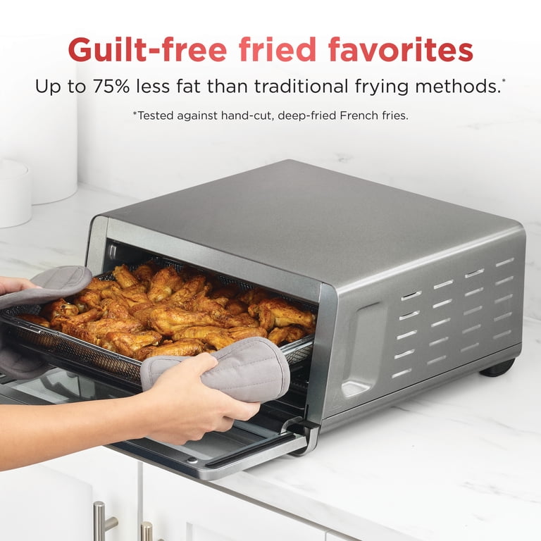 Ninja Flip Toaster Oven & Air Fryer, 8-in-1, Silver photo 8