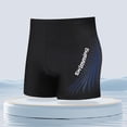 thumbnail image 2 of ZZwxWA Men's Swim Jammers Sports Compression Swim Shorts Athletic Training Endurance Swimsuits Racing Competition Swimwear Reduced Price, 2 of 7