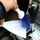 thumbnail image 5 of Cepillo para limpiar interiores de coche con cerdas blandas - Herramienta de detalle de salpicadero y ventilación para coche, motocicleta, autocaravana - Cepillo y raspador de plástico blanco de, 5 of 8
