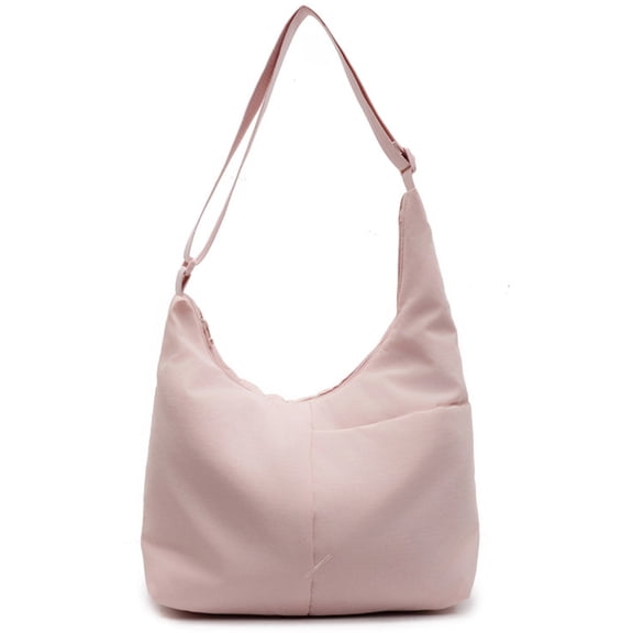 Large Nylon Crossbody Bag for Women and Men Shoulder Messengers Bags with Adjustable Strap for Work and Travel