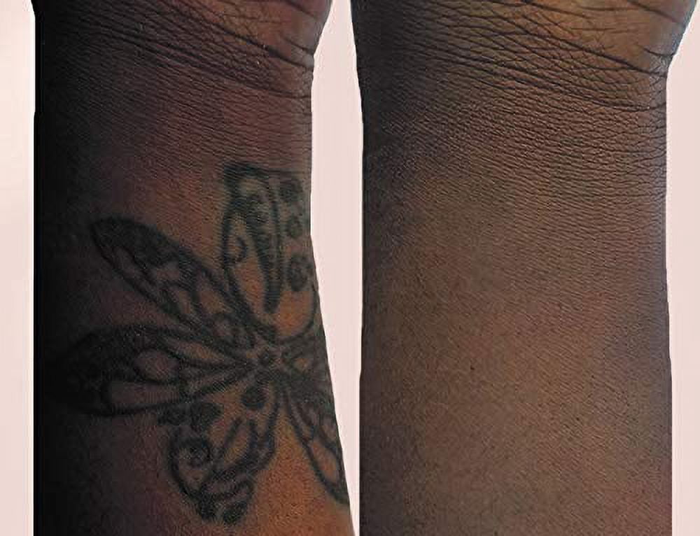 Dermaflage Professional Tattoo Cover Up Concealer Makeup, Full Coverage, Waterproof, Deep