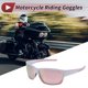 thumbnail image 2 of 1 Set Gafas de Motocicleta Tri-Acetato de Celulosa PC UV400 Gafas de Sol para Deportes al Aire Libre para Motocross, Moto de Tierra, ATV Lente Rosa Marco Blanco y Rosa, 2 of 6