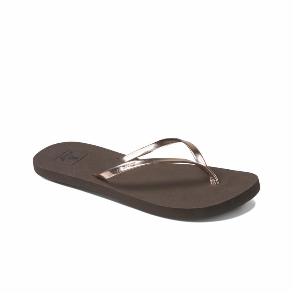 rose gold reef flip flops