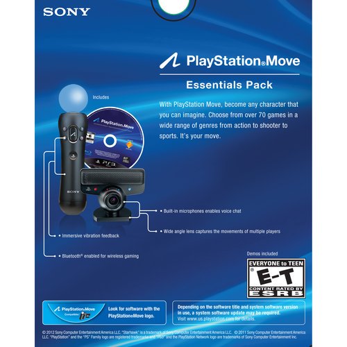 Det er det heldige T kursiv PlayStation Move Essentials Bundle: Just Dance 3 - Walmart.com