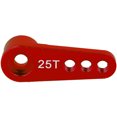 thumbnail image 3 of Brazo de bocina servo de dirección 25T de aleación de aluminio adecuado para coche modelo RC 1:8:10 (rojo (N10086R)), 3 of 8
