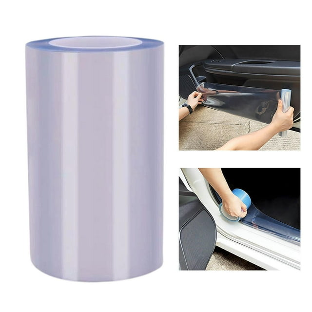 Auto Door Sill Paint Protection Film, Scratch Self sticky Clear Sticker, for Door Edge Trunk Door Handle , 20cmx500cm