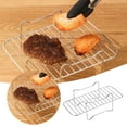 thumbnail image 2 of Kangkanggg Baketron Airfryer Accessories For Airfryer 3000 Series Air Fryer Rack Cooking Grate For Tefal EY9018 5.2/3.1 L Cecotec 5.5/3.5 L Lakeland 5L/3L 304 Coated, 2 of 8