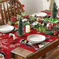 thumbnail image 5 of Red Christmas Winter Placemats Set of 6, 12X18 Inch Seasonal Christmas Holiday Table Mats, 5 of 5