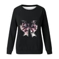 thumbnail image 4 of Funicet Blouses pour Femmes Mode, Blouses pour Femmes, Mode Décontractée Imprimé Col Rond Ample T-Shirt Blouse, Blouses pour Femmes Mode, Hauts à Manches Longues pour Femmes, 4 of 4