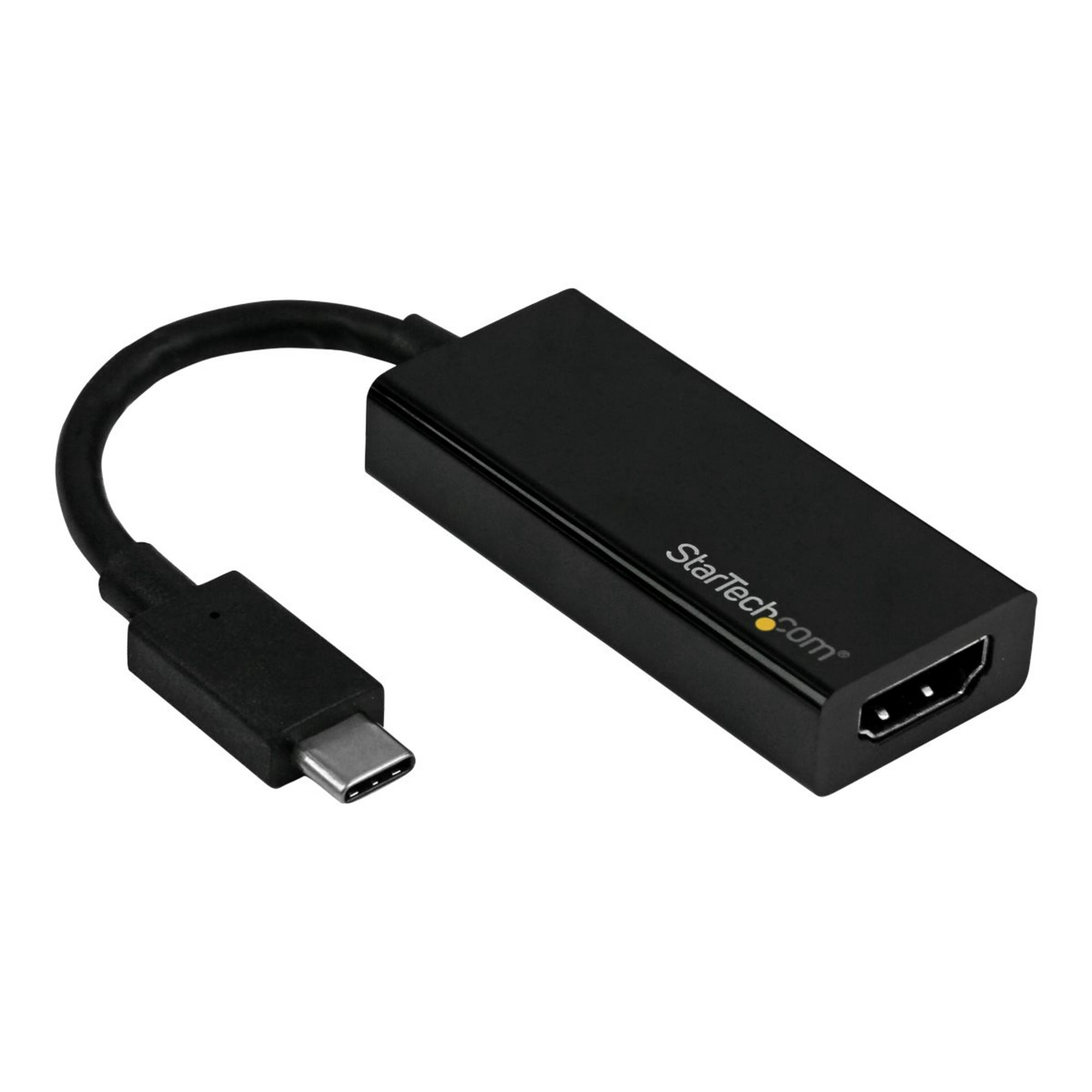 StarTech USB C to HDMI Adapter USB Type C to HDMI Converter 4K 60Hz External video adapter USB C HDMI black for P N TB3DK2DPM2 TB3DOCK2DPPD TB3DOCK2DPPU TB4CDOCK Walmart