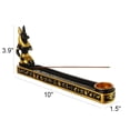 thumbnail image 5 of Soporte de incienso para varillas, quemador de incienso de cono egipcio con recogedor de cenizas, bandeja de incienso para varillas, 10 pulgadas, 5 of 5