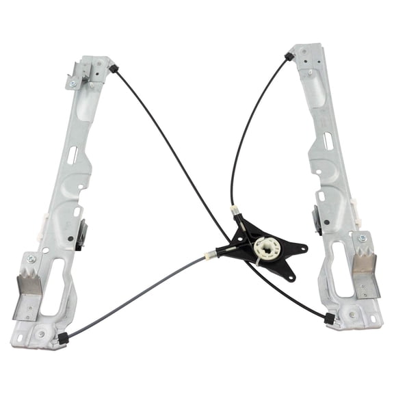 TRQ Power Window Regulator w/o Motor Rear Driver Left for 09-10 F150 Crew Cab WRA07912 Fits select: 2009-2014 FORD F150