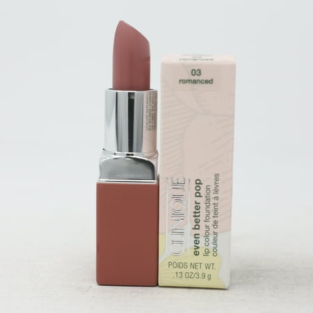 Clinique Even Better Pop Lip Colour Foundation 0.13oz 03 Romanced New With Box