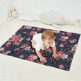 thumbnail image 2 of Pioneer Flower Blanket,Comfortable Soft Flannel Throw Blanket,All Season,Warm Lightweight Blankets for Sofa Bed Couch Living Room Chair,30"x40"(80x100cm), 2 of 4