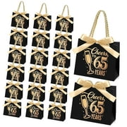 SKYSONIC Pcs Birthday Bags with Handles and Party Favor Bags Bulk for Birthday Wedding Anniversary Supplies Decorations, 5.51 2.36 4.72 Inches