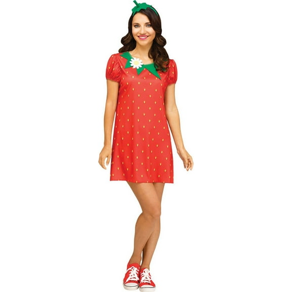 Women's Strawberry Cutie Costume