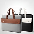 thumbnail image 4 of 1 Pack Business Office Work Computer Bag 14 Inch Laptop Handbag,Laptop And Tablet Bag,Durable And Water-Repellent Fabric,Office Bag Laptop Briefcase ComputerBag For Travel Work, 4 of 5