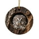 thumbnail image 2 of Adorno Navideño Colgante de Acrílico con Estampado de Animales | Ideal para Regalar a Familiares y Compañeros | Acrílico Resistente | Impresión a Doble Cara | Fácil de Colgar | Regalo Perfecto | 8 X, 2 of 7