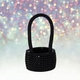 thumbnail image 3 of Femme Fille Punk Cheveux Queue de Cheval Manchette Bande Enveloppante Porte-Cravate Accessoire de Mode (Noir), 3 of 6