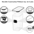 thumbnail image 4 of 14 Piece Airtight Plastic Food Storage for Containers Pantry Organization and Storage, 4 of 5