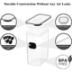 thumbnail image 4 of 14 Piece Airtight Plastic Food Storage for Containers Pantry Organization and Storage, 4 of 5