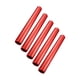 thumbnail image 3 of 5 bastones de relevo, bastones de atletismo, suministros prácticos, aleación de aluminio, reutilizables. Rojo, 3 of 9