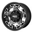 thumbnail image 2 of Moto Metal Cast Aluminum Rim MO909 20X9 8X6.5 G-BLK MACH -12MM, MO90929080312N, 2 of 2