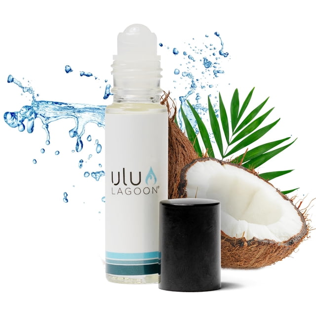 Perfume Roll-On de Ulu Lagoon, cera de coco y surf