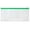 Green, variant on (Price/piece)Muka Clear Zipper Envelope File Folders, Transparent PVC Storage Bags with Label Pocket-Green