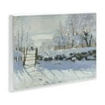 thumbnail image 4 of Stupell Industries Classic Monet The Magpie Landscape & Nature Painting Unframed Art Print Wall Art, 15 x 10, 4 of 8